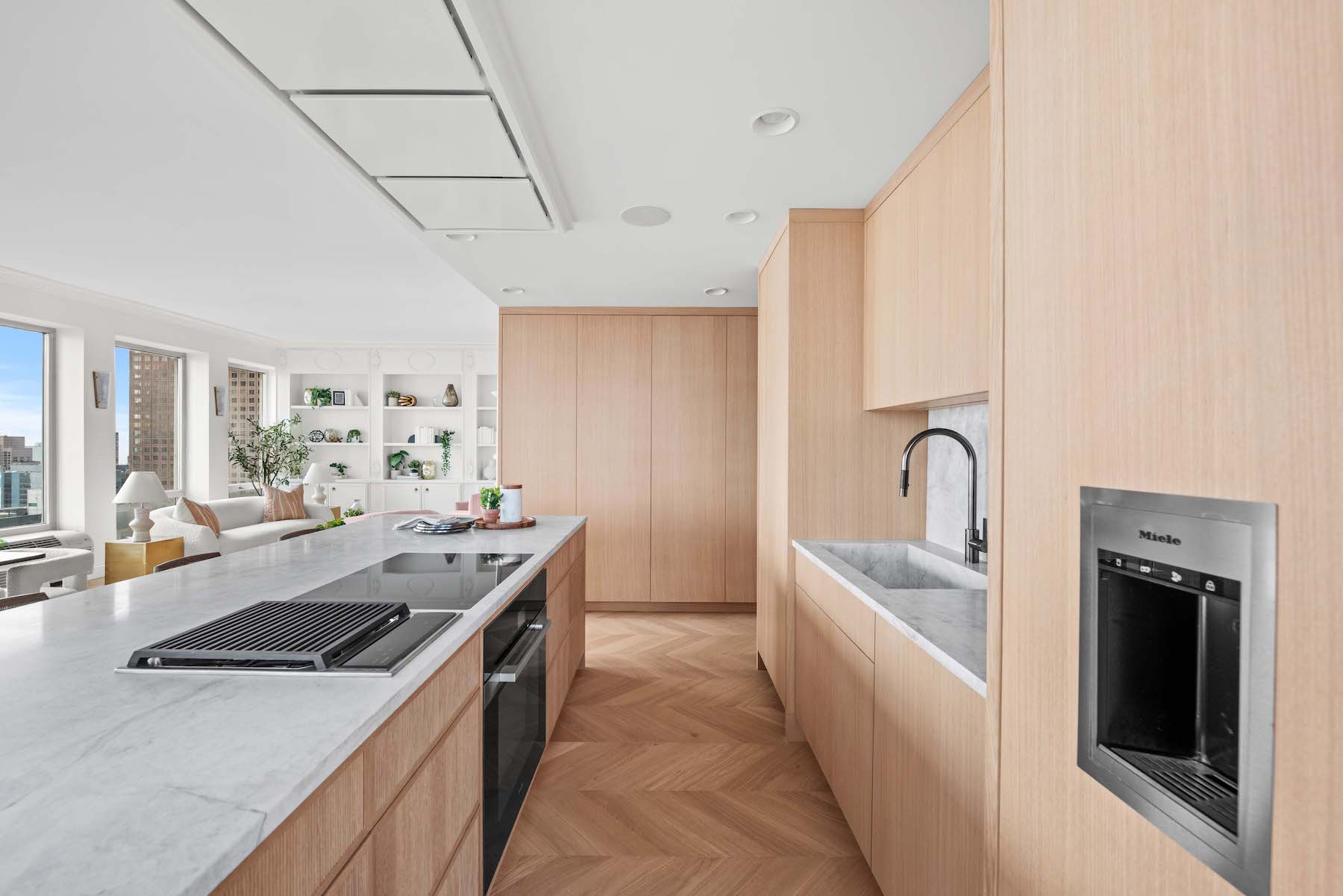 Custom Kitchen Pantry Cabinets gold coast chicago