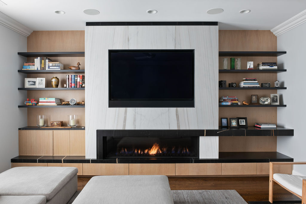 Fireplace by Calia Stone Boutique Old Town Chicago